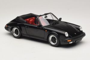 Porsche 911 3.2 Carrera Cabriolet Svart Minichamps 1:18 100063035 Metall — bild 6 av 8