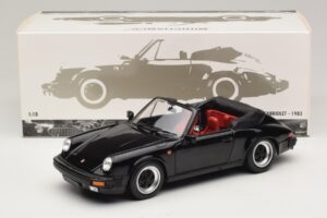 Porsche 911 3.2 Carrera Cabriolet Svart Minichamps 1:18 100063035 Metall — bild 8 av 8