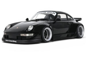 Porsche 911 993 RWB Svart GT Spirit 1:18 GT587 Resin