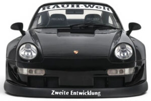 Porsche 911 993 RWB Svart GT Spirit 1:18 GT587 Resin — bild 4 av 5