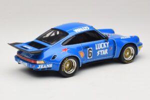 Porsche 911 RSR #6 Wallys Jeans Nurburgring 1974 Spark 1:18 18S088 Resin — bild 2 av 6