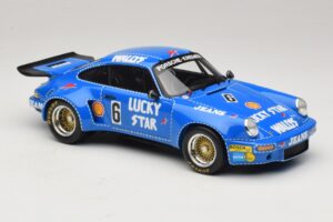 Porsche 911 RSR #6 Wallys Jeans Nurburgring 1974 Spark 1:18 18S088 Resin — bild 4 av 6