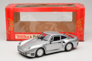Porsche 959 Silver Tonka 1:18 22213 Metall — bild 8 av 8