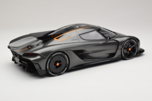 Koenigsegg Jesko Absolut 0-400-0 km/h Record Graphite Grey GT Spirit 1:18 GT575 Resin — bild 2 av 6