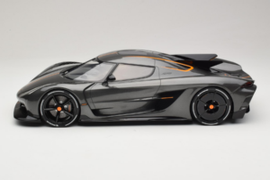 Koenigsegg Jesko Absolut 0-400-0 km/h Record Graphite Grey GT Spirit 1:18 GT575 Resin — bild 3 av 6
