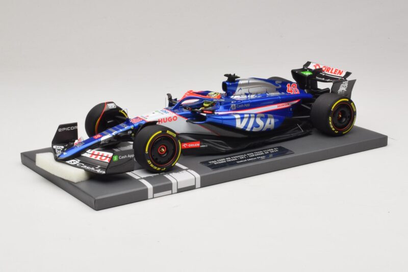Visa Cash App RB VCARB 01 A. Iwasa FP1 Japanese GP 2024 Minichamps 1:18 117240440 Resin