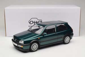 Volkswagen Golf Mk3 VR6 Carat Dragon Green Otto 1:12 G099 Resin — bild 6 av 6