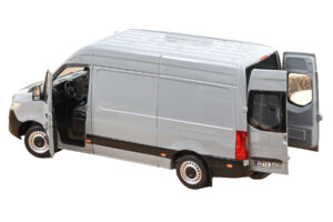 Mercedes Sprinter Grå Norev 1:18 183042 Metall — bild 3 av 6