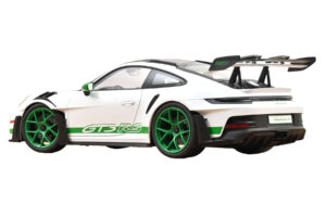 Porsche 911 992 GT3 RS Tribute to Carrera RS Vit Python Green Norev 1:12 127535 Metall — bild 2 av 4