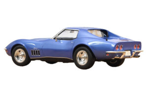 Chevrolet Corvette C3 Le Mans Blue Norev 1:18 189034 Metall — bild 2 av 3