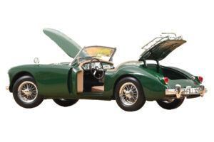MG MGA British Racing Green Norev 1:18 182610 Metall — bild 2 av 5