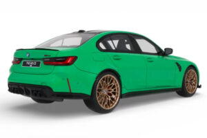 BMW M3 G80 CS Signal Green GT Spirit 1:18 GT976 Resin — bild 2 av 4