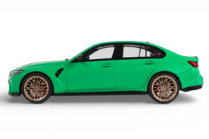 BMW M3 G80 CS Signal Green GT Spirit 1:18 GT976 Resin — bild 3 av 4