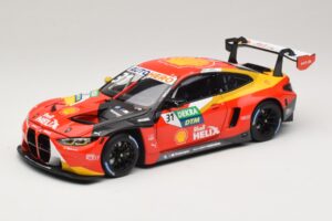 BMW M4 GT3 #31 Schubert Motorsport S. van der Linde Winner DTM Lausitzring 2022 Minichamps 1:18 113222031 Metall — bild 2 av 8