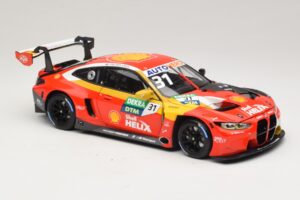 BMW M4 GT3 #31 Schubert Motorsport S. van der Linde Winner DTM Lausitzring 2022 Minichamps 1:18 113222031 Metall — bild 6 av 8
