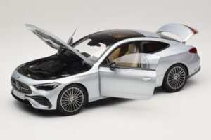 Mercedes CLE C236 Coupé Hightech Silver Norev 1:18 183939 Metall — bild 2 av 8