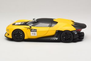 Citroen GT Gul & Svart Norev 1:18 181609 Metall — bild 4 av 8