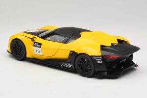 Citroen GT Gul & Svart Norev 1:18 181609 Metall — bild 7 av 8