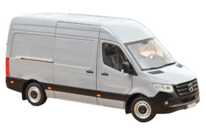 Mercedes Sprinter Grå Norev 1:18 183042 Metall