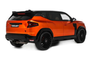 Dacia Duster Mk3 Redust Sport 4x2 Hybrid Metallic Orange Otto 1:18 OT1316 Resin — bild 2 av 4