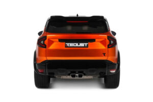 Dacia Duster Mk3 Redust Sport 4x2 Hybrid Metallic Orange Otto 1:18 OT1316 Resin — bild 4 av 4
