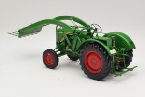 Deutz F2L 514 Traktor Frontlastare Grön Minichamps 1:18 109144071 Metall — bild 5 av 6