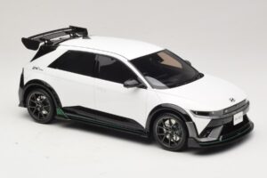 Hyundai Ioniq 5 N DK Edition Atlas White Matt Otto 1:18 OT1227 Resin — bild 4 av 6