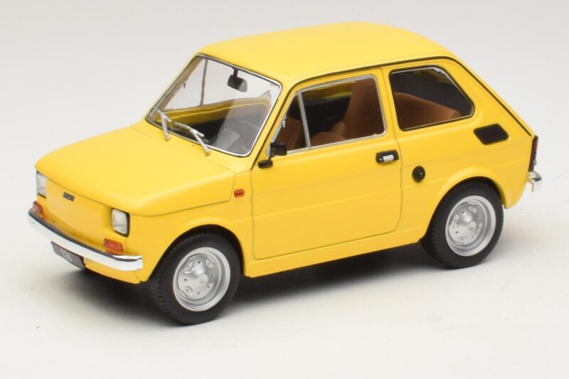 Fiat 126 Gul MCG 1:18 MCG18667 Metall