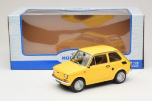 Fiat 126 Gul MCG 1:18 MCG18667 Metall — bild 2 av 6