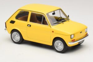 Fiat 126 Gul MCG 1:18 MCG18667 Metall — bild 6 av 6