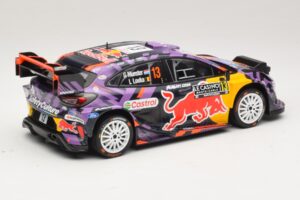 Ford Puma Rally1 #13 G. Munster / L. Louka Rally Monte Carlo 2025 IXO 1:18 18RMC231B Metall — bild 2 av 6