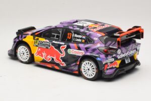Ford Puma Rally1 #13 G. Munster / L. Louka Rally Monte Carlo 2025 IXO 1:18 18RMC231B Metall — bild 5 av 6