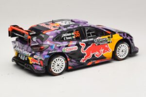 Ford Puma Rally1 #55 J. McErlean / E. Treacy Rally Monte Carlo 2025 IXO 1:18 18RMC231A Metall — bild 2 av 6