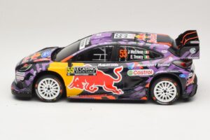 Ford Puma Rally1 #55 J. McErlean / E. Treacy Rally Monte Carlo 2025 IXO 1:18 18RMC231A Metall — bild 3 av 6