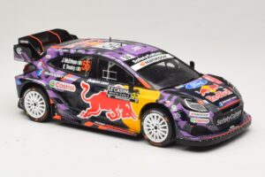 Ford Puma Rally1 #55 J. McErlean / E. Treacy Rally Monte Carlo 2025 IXO 1:18 18RMC231A Metall — bild 4 av 6