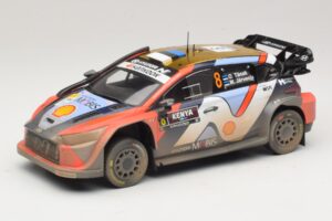 Hyundai i20 N Rally1 #8 O. Tanak / M. Jarveoja Safari Rally Kenya 2025 IXO 1:18 18RMC247A Metall