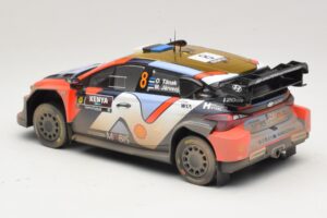 Hyundai i20 N Rally1 #8 O. Tanak / M. Jarveoja Safari Rally Kenya 2025 IXO 1:18 18RMC247A Metall — bild 5 av 6