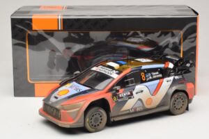 Hyundai i20 N Rally1 #8 O. Tanak / M. Jarveoja Safari Rally Kenya 2025 IXO 1:18 18RMC247A Metall — bild 6 av 6