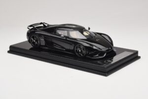 Koenigsegg Regera Svart Carbonpaket Beige Interiör FrontiArt 1:18 REMC042 Resin — bild 4 av 7