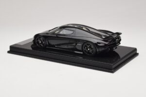 Koenigsegg Regera Svart Carbonpaket Beige Interiör FrontiArt 1:18 REMC042 Resin — bild 5 av 7