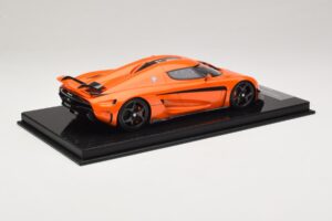 Koenigsegg Regera Orange Carbonpaket FrontiArt 1:18 F071-153 Resin — bild 2 av 7