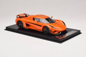 Koenigsegg Regera Orange Carbonpaket FrontiArt 1:18 F071-153 Resin — bild 4 av 7