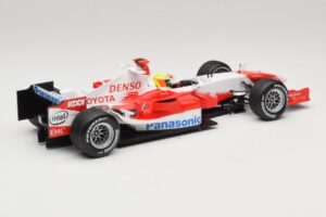 Panasonic Toyota Racing TF106 #12 R. Schumacher Presentation 2006 Minichamps 1:18 AM59553G Metall — bild 2 av 6
