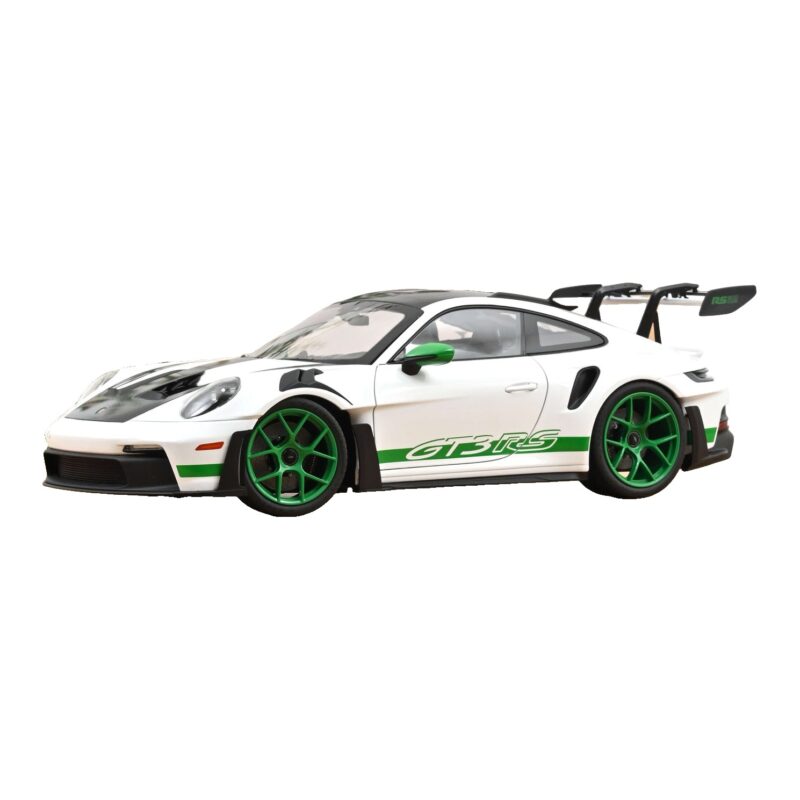 Porsche 911 992 GT3 RS Tribute to Carrera RS Vit Python Green Norev 1:12 127535 Metall