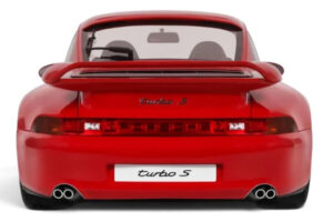 Porsche 911 993 Turbo S Indian Red GT Spirit 1:12 GT556 Resin — bild 5 av 5
