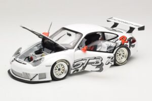 Porsche 911 996 GT3 RSR Vit 2005 Minichamps 1:18 WAP02160215 Metall — bild 2 av 8