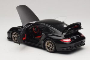 Porsche 911 997 GT2 RS Svart Minichamps 1:18 100069401-O Metall — bild 5 av 8