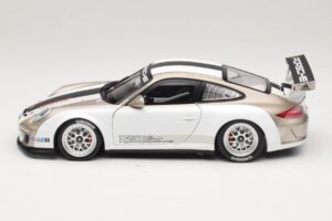Porsche 911 997 GT3 Cup Vit Med Ränder 2008 Minichamps 1:18 WAP0210130C Metall — bild 4 av 8