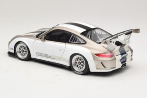 Porsche 911 997 GT3 Cup Vit Med Ränder 2008 Minichamps 1:18 WAP0210130C Metall — bild 7 av 8