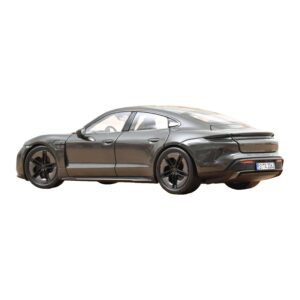 Porsche Taycan Turbo S Slate Grey Neo Norev 1:18 187654 Metall — bild 3 av 5